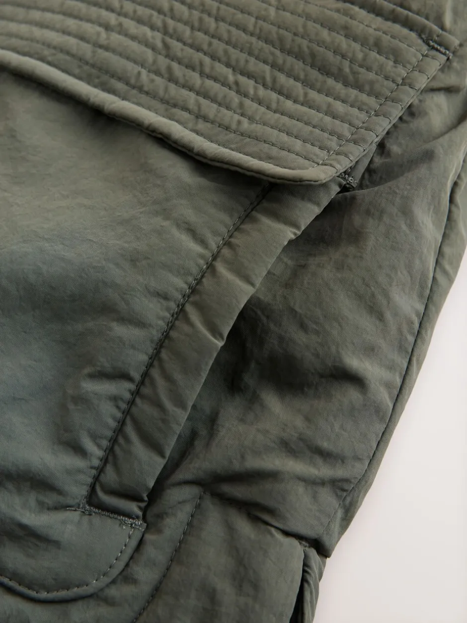 Jassen En Jacks|Next Khaki - Regenbestendige gewatteerde parka (5-13jr)