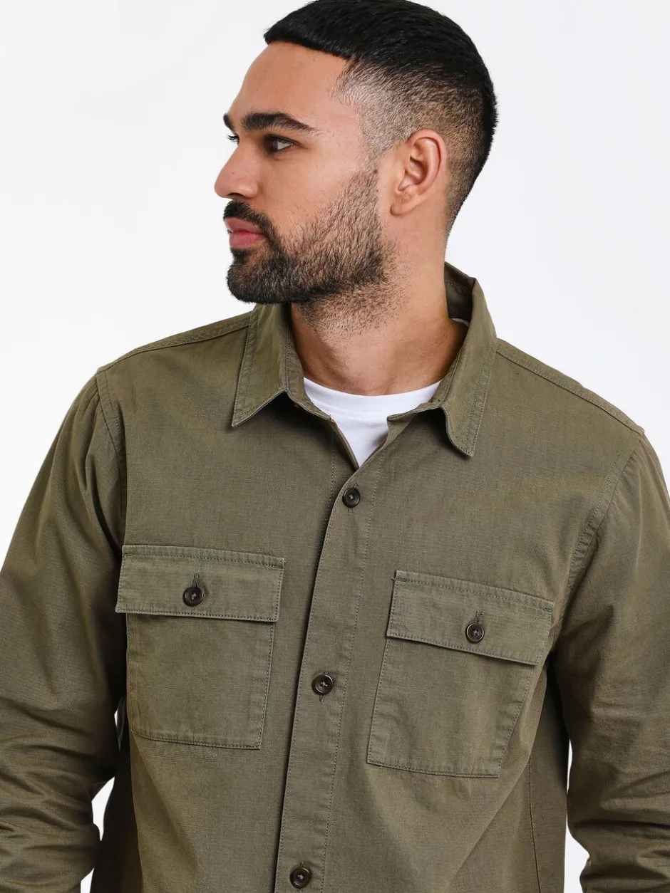 Blazers En Business-Jasjes|Threadbare - - Lichtgewicht jack Khaki
