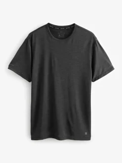 T-Shirts En Hemden*Next - T-shirt met korte mouwen - Actieve Gym Mesh Vesten 3 Pack Khakigroen/leigrijs/zwart