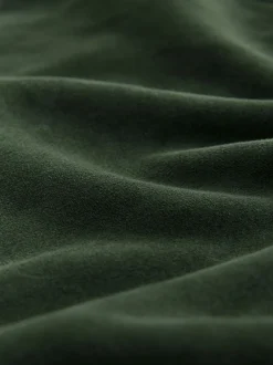 Hoody's En Sweatshirts*Next Khaki/steenkleur - Cotton Rich Brushed Back Soft Feel Ribbed Crewneck Sweatshirts 3 Pack