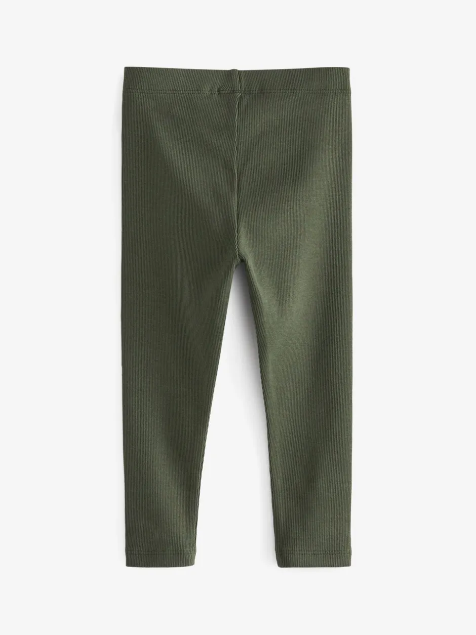 Multipacks*Next - Verpakking van 3 leggings (3 mnd-7 jr) Khaki/steenkleur