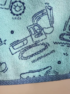 Handdoeken En Badmatten|Next Kinderhanddoeken van 100% katoen Blauw