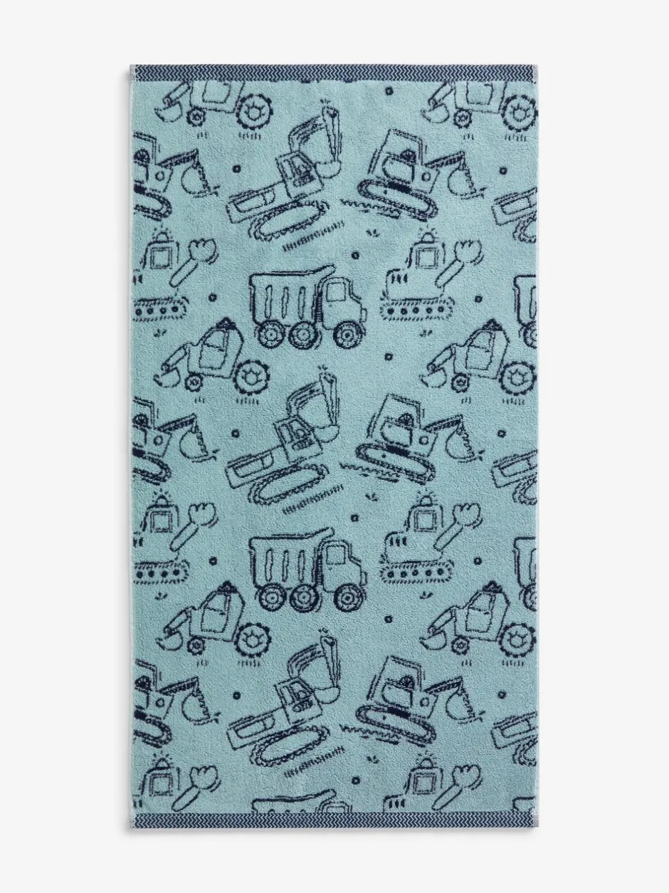 Handdoeken En Badmatten|Next Kinderhanddoeken van 100% katoen Blauw