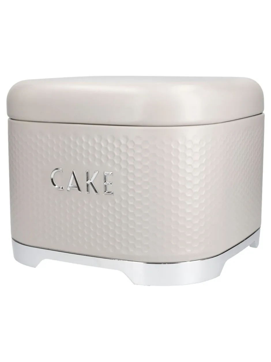 Keukenopslag*Kitchencraft Textured Square Cake Tin Durable Storage