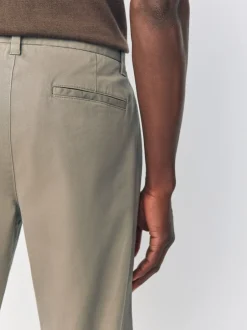 Broeken En Chino's|Next Klei - Slim Fit - Stretchy chino