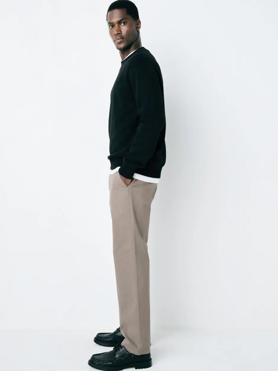 Broeken En Chino's|Next Klei - Straight fit - Stretchy chino
