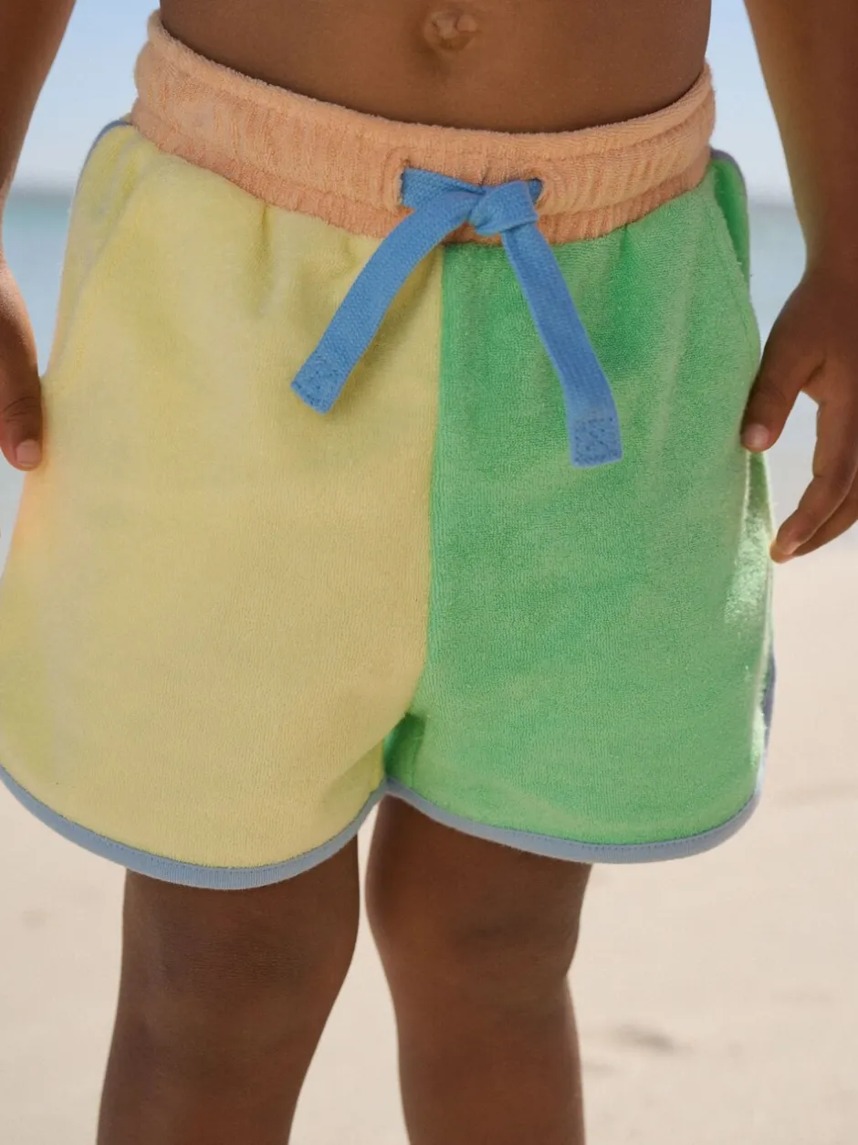 Badkleding|Badkleding*Next Kleurenblok - Towelling Set (3mths-7yrs)