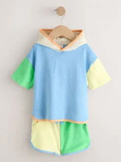 Badkleding|Badkleding*Next Kleurenblok - Towelling Set (3mths-7yrs)