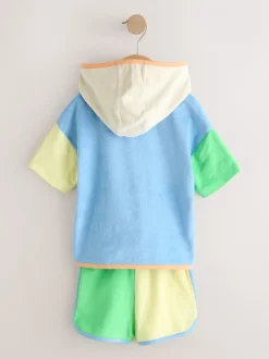 Badkleding|Badkleding*Next Kleurenblok - Towelling Set (3mths-7yrs)