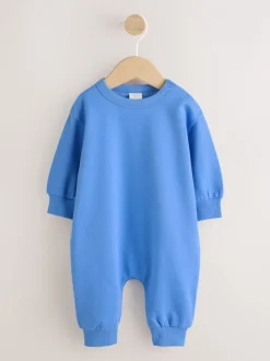 Sets En Combisets|Rompertjes En Tuinbroeken|Next Kobaltblauw - Baby joggingromper (0mnd-3jr)