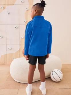 Schoolkleding|Jassen En Jacks|Next - Fleece jack met rits en zakken (3-16 jr) Kobaltblauw