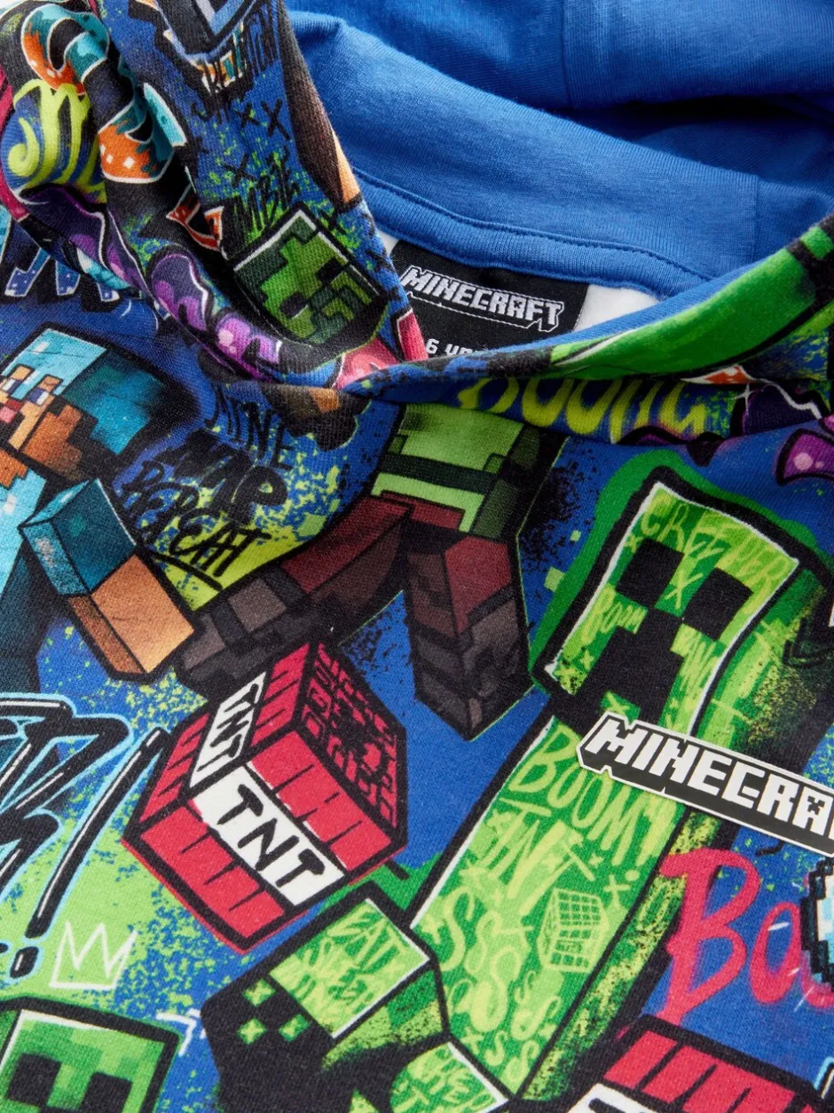 Sweaters En Hoody´S*Next - Minecraft-hoodie (3-16jaar) Kobaltblauw