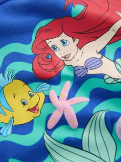 Truien En Breisels|Sweaters En Hoody´S|Next Kobaltblauw - The Little Mermaid Crew Neck Sweatshirt (3mths-7yrs)