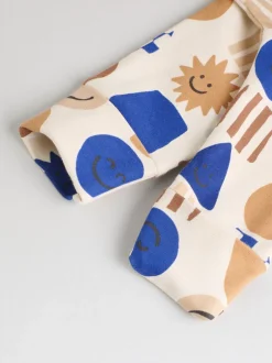 Multipacks|Babypakjes En Babypyjama's*Next Kobaltblauw - Verpakking van 3 babypyjama's met tweewegrits (0-2jr)
