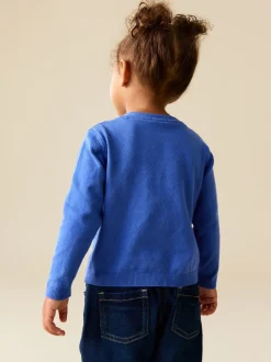 Gebreide Kleding|Next Kobaltblauw - Vest (3 mnd-10 jr)