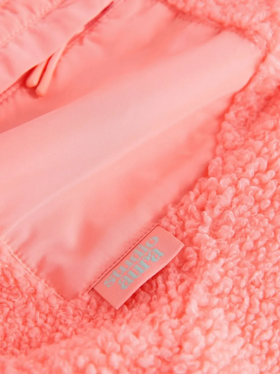 Jassen En Jacks|Sweaters En Hoody´S|Next - Button Up Fleece Jacket (3-16yrs) Koraaloranje