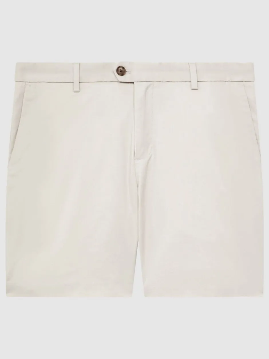 Shorts*Reiss - - Wicket S - Casual korte chinoshort Krijtkleur