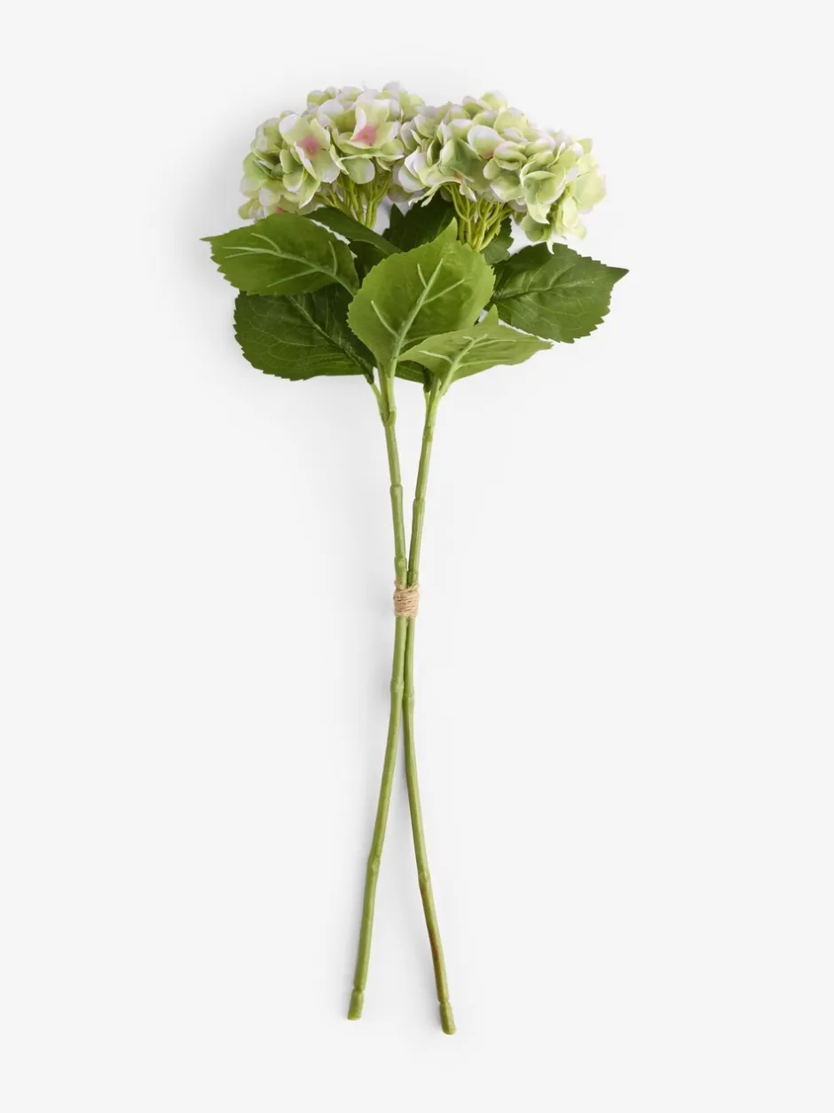 Kunstbloemen*Next Kunsthortensia (2 stuks) Groen
