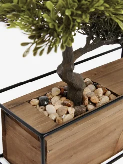 Kunstbloemen*Next Kunstmatige bonsaiboom in houten pot uit de Bronx