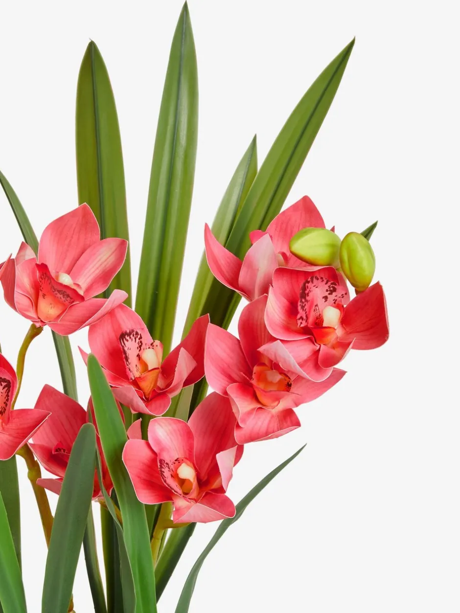 Kunstbloemen|Next Kunstorchidee in gouden keramiekpot