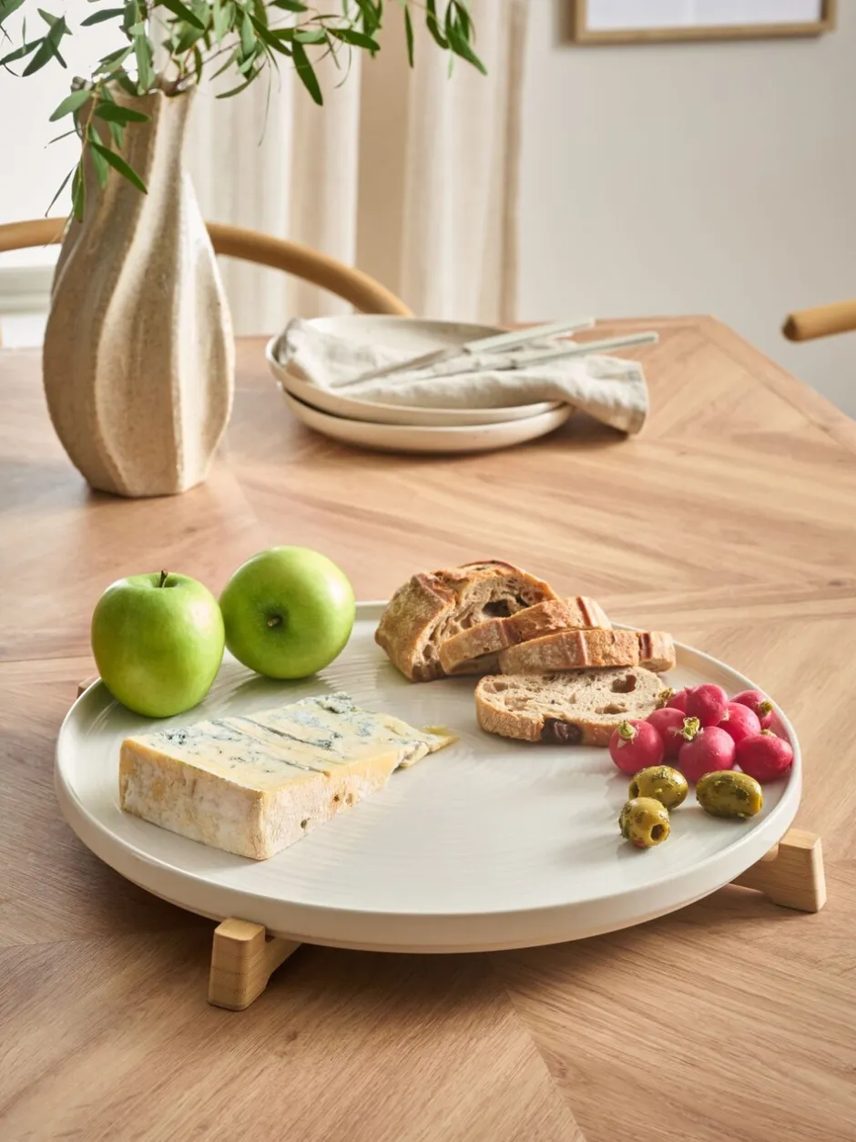 Tafelgerei|Next Kya Schotel met houten standaard