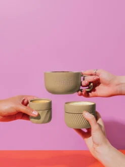 Mokken En Koppen|La Cafetiere La Cafetière Familie mokkenset Crème