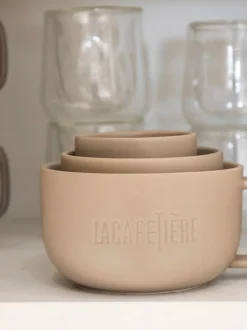Mokken En Koppen|La Cafetiere La Cafetière Familie mokkenset Crème