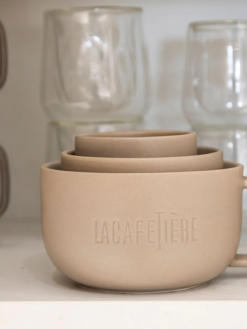 Mokken En Koppen|La Cafetiere La Cafetière Familie mokkenset Crème