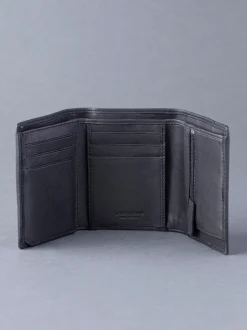 Portemonnees*Lakeland Leather Stitch Tri-Fold Portemonnee