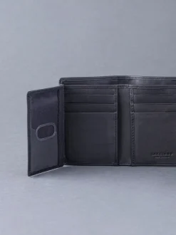 Portemonnees*Lakeland Leather Stitch Tri-Fold Portemonnee