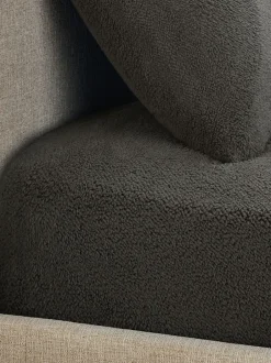 Beddenlakens En Kussenslopen|Next Laken van teddy fleece Antraciet