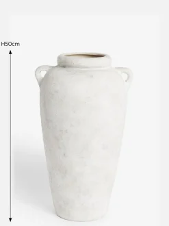 Vazen*Next Landelijke keramische Lydford bloemenvaas met textuur