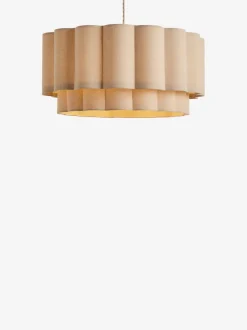 Lampenkappen|Verlichting|Next Larson - Eenvoudig te installeren plafondlamp Natuurlijk