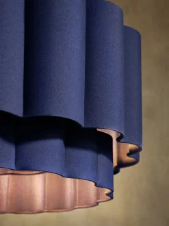 Lampenkappen|Verlichting*Next Larson - Eenvoudig te installeren plafondlamp Blauw