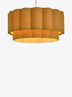 Lampenkappen|Verlichting|Next Larson - Eenvoudig te installeren plafondlamp Okergeel