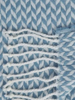Laura Ashley*Laura Ashley - Arya sprei Blauwe donkere zeesproeiing