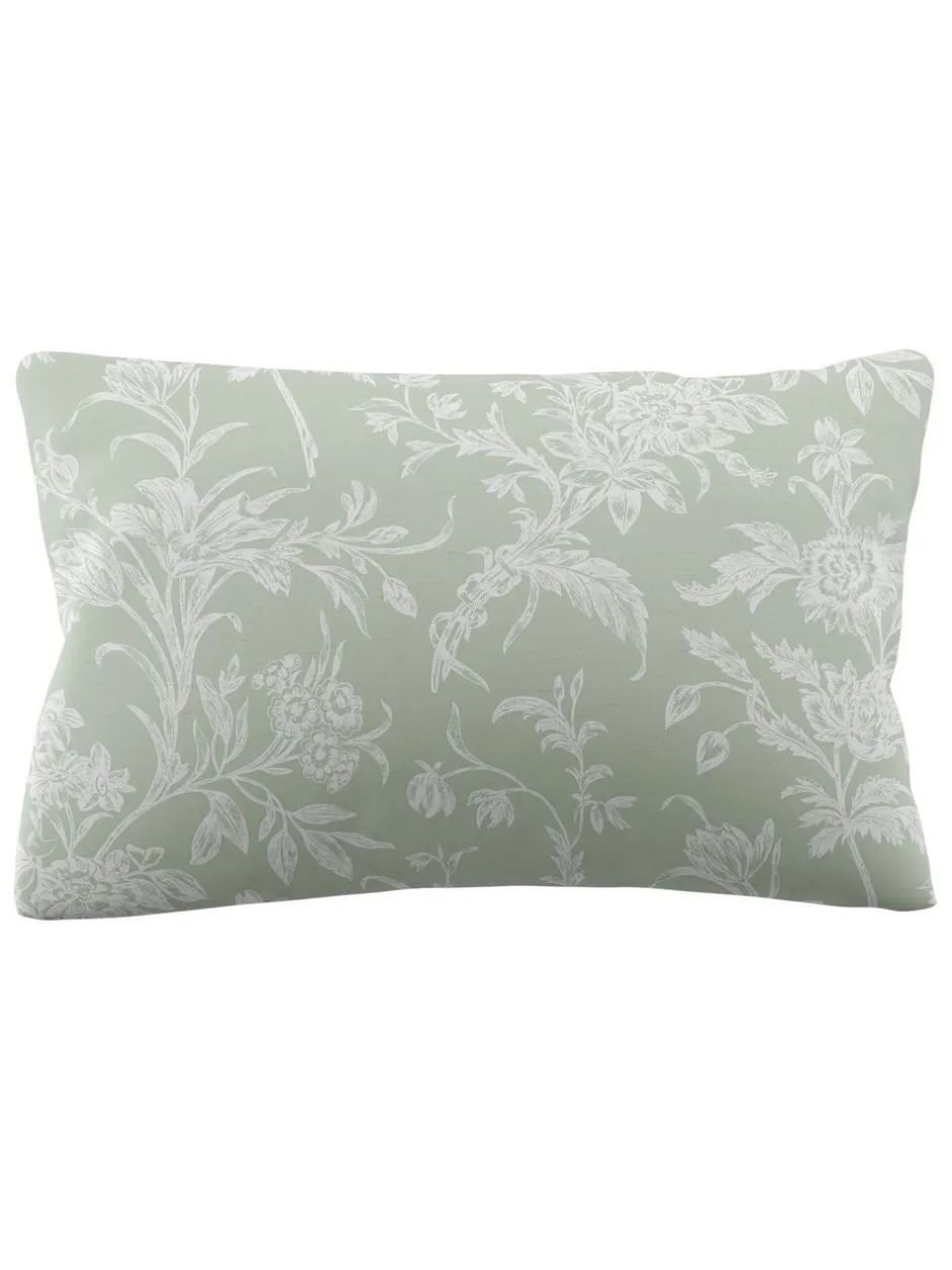 Laura Ashley|Laura Ashley 100% Cotton Percale 200 Thead Count Lloyd Duvet Cover and Pillowcase Set