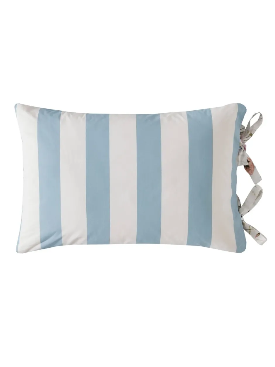 Laura Ashley|Laura Ashley 100% Cotton Percale 200 Thead Count Alford Meadow Duvet Cover and Pillowcase Set
