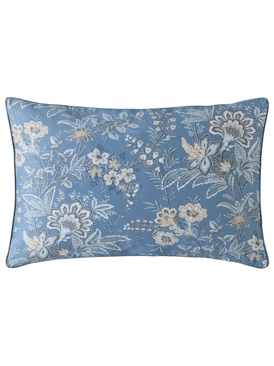 Laura Ashley*Laura Ashley 100% Cotton Sateen 200 Thread Count Marlbrook Duvet Cover and Pillowcase Set