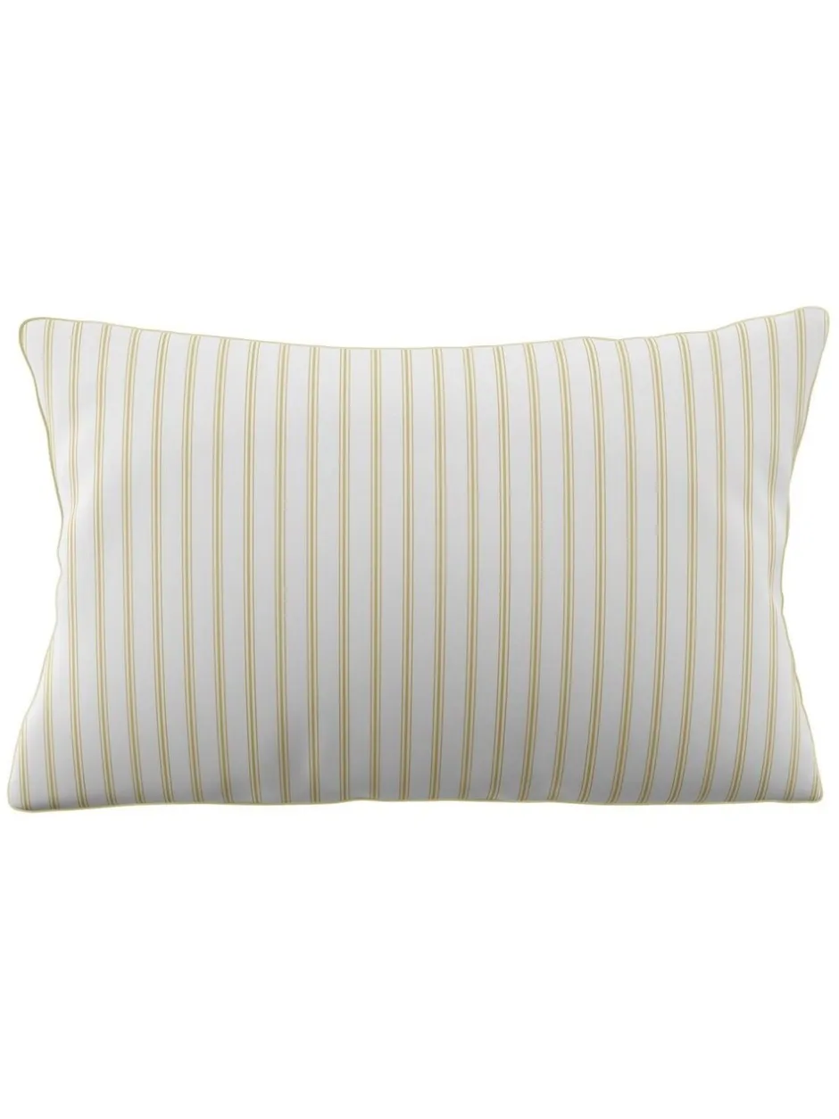 Laura Ashley*Laura Ashley 100% Cotton Sateen 200 Thread Count Walled Garden Duvet Cover and Pillowcase Set Okergeel