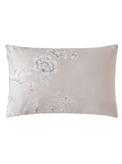 Laura Ashley|Laura Ashley 100% Cotton Sateen 220 Thread Count Rowsham Garden Duvet Cover and Pillowcase Set