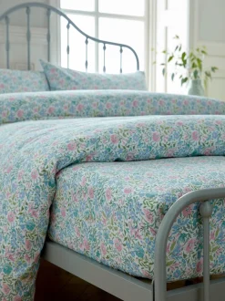 Laura Ashley*Laura Ashley 100% katoenen Sherston bloemen Ditsy hoeslaken