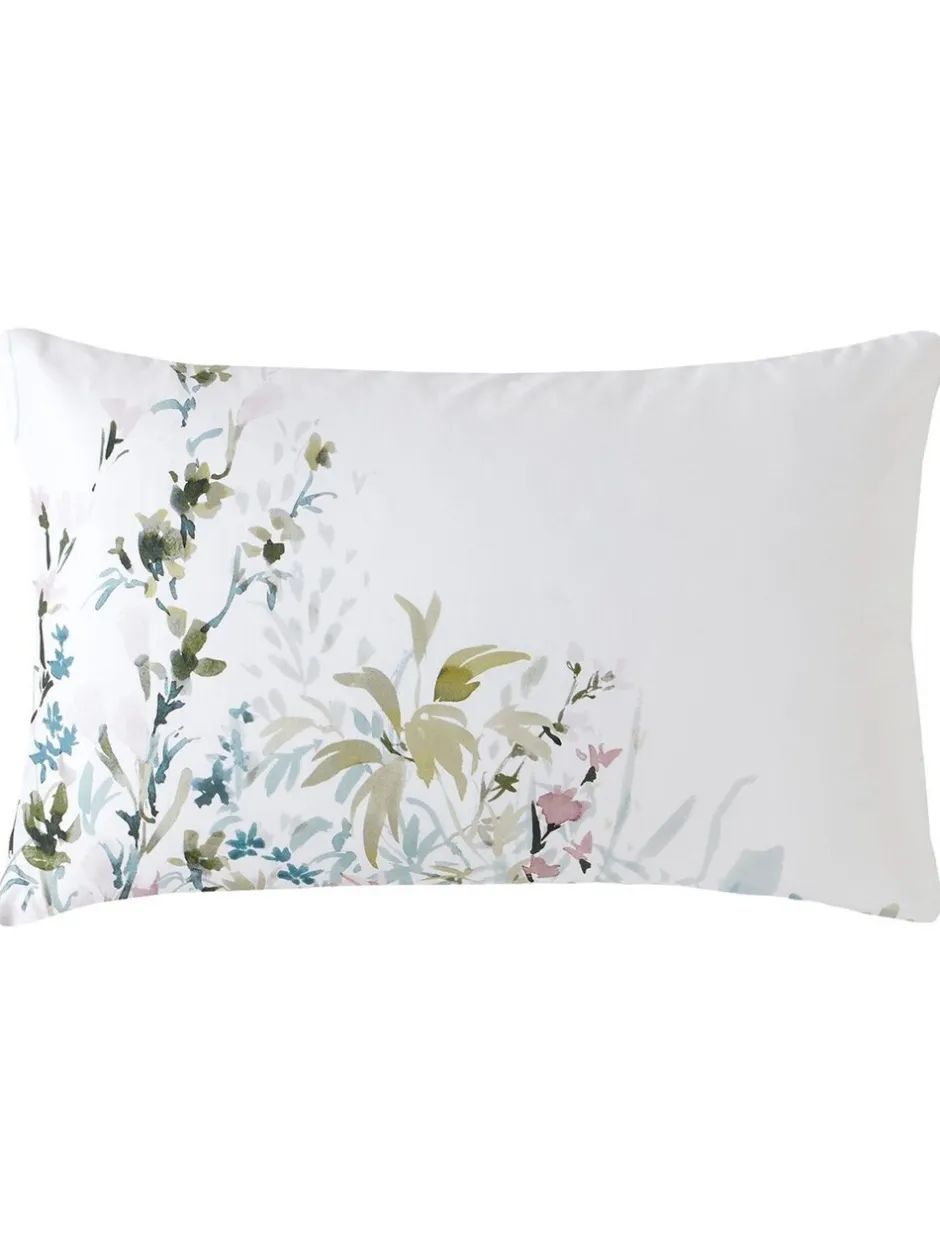 Laura Ashley*Laura Ashley 100% katoensatijn 220 thread count Pointon Fields dekbedovertrek- en kussensloopSet