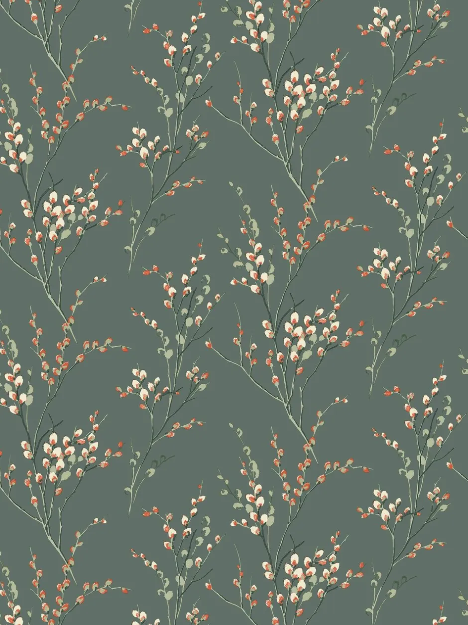 Laura Ashley|Merkbeddengoed|Laura Ashley 100% katoensatijn 200 thread count Pussy Willow Dekbedovertrek- en kussensloopset