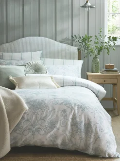 Laura Ashley|Laura Ashley 100% katoensatijn 200 draadtelling Tuileries dekbedovertrek- en kussensloopSet