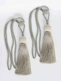 Gordijnroedes En -Accessoires|Laura Ashley 1 Paar Theodora banden voor Gordijnen