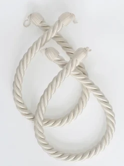 Gordijnroedes En -Accessoires*Laura Ashley 1 paar touwgordijnembrassen
