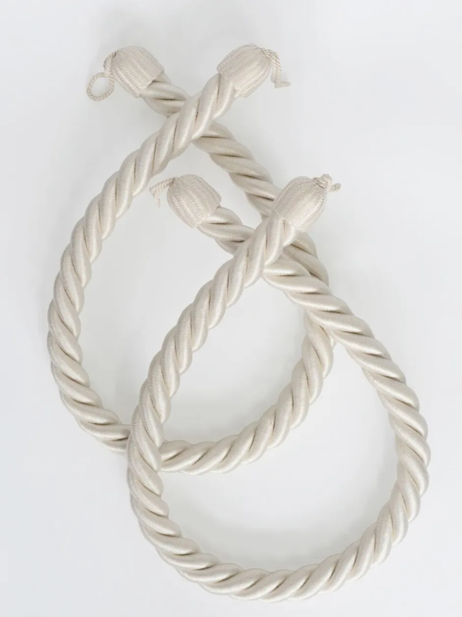 Gordijnroedes En -Accessoires*Laura Ashley 1 paar touwgordijnembrassen