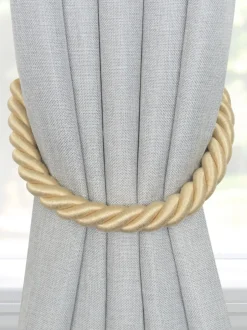 Gordijnroedes En -Accessoires*Laura Ashley 1 paar touwgordijnembrassen