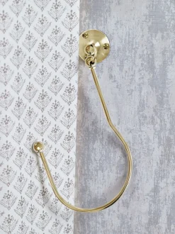Gordijnroedes En -Accessoires*Laura Ashley - Set van 2 Swing-gordijnhouders Bronsgoud
